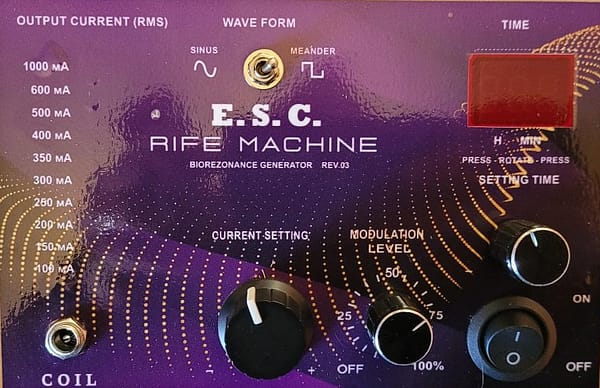 E.S.C. RIFE MACHINE